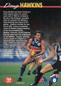 1995 Select AFL - Tributes #TC4 Doug Hawkins Back
